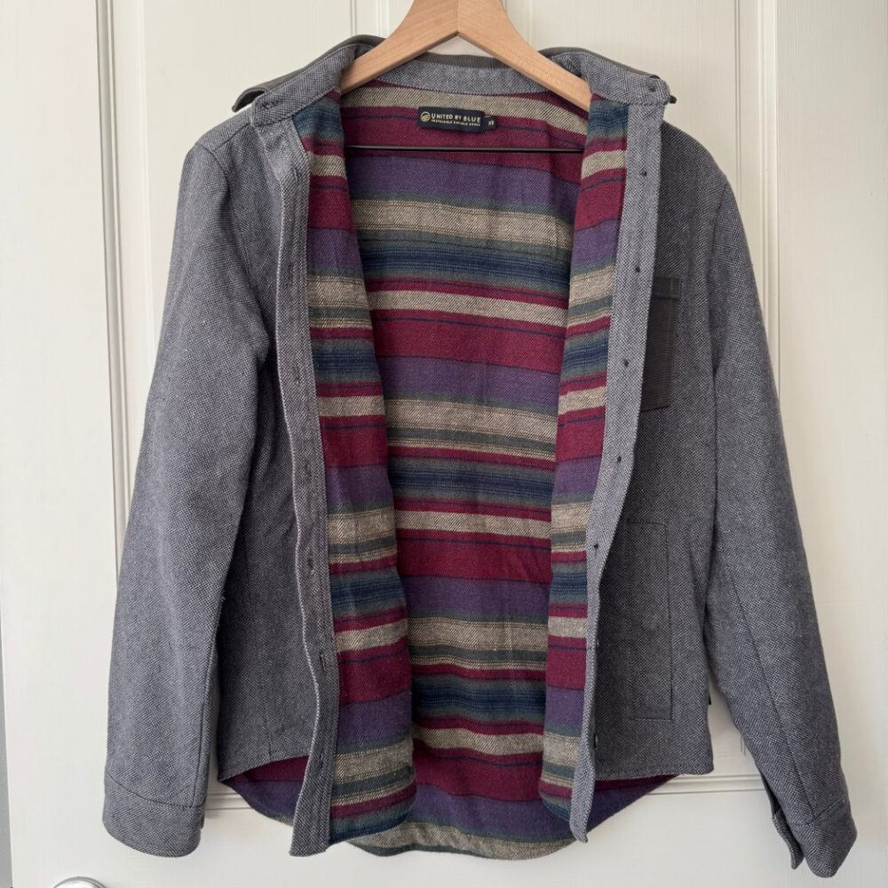 United by Blue Women's Flannel Lined Shirt Jacket